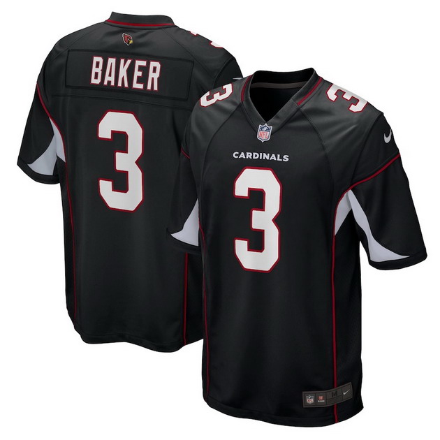 mens nike budda baker black arizona cardinals alternate game jersey